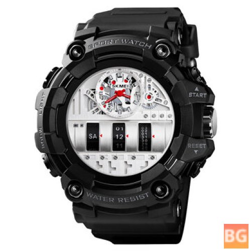 SKMEI 1557 Watch - Dual Time Display - Sport Men's Watch