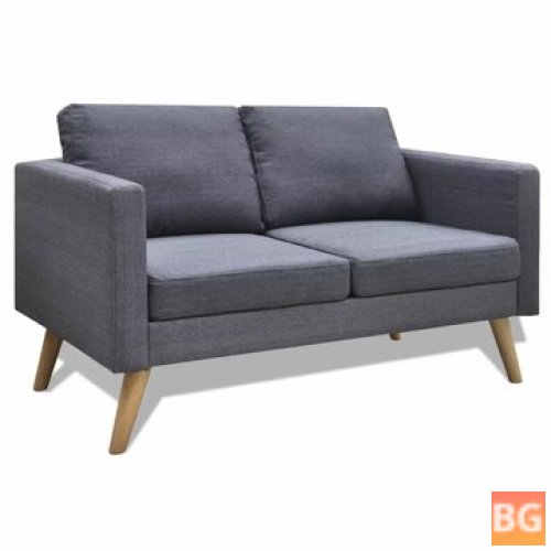 Sofas - High-quality and Wear-resistant Sofa Fabric with Wide Seating Surface and Thickly Filled Cushions