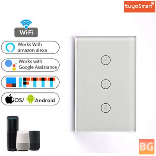 TUYA Smart Wifi Fan Switch - US Standard Remote Control Switch