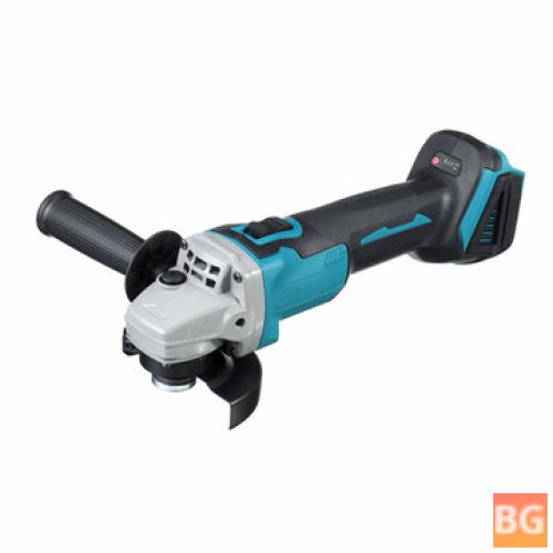 Drillpro 18V 800W - 125mm Cordless Brushless Angle Grinder for Makita Battery Electric Grinding Polishing Machine