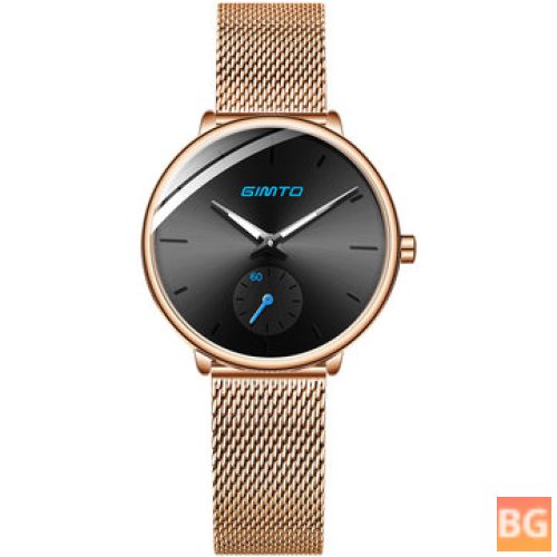 GIMTO GM270 Quartz Watch - Simple Two-pin Design
