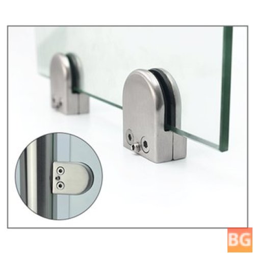 Stainless Steel Glass Clamps for Glazing - 8 - 12mm
