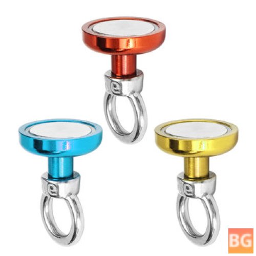 32mm 34kg Neodymium Recovery Magnet Metal Detector - Red/Yellow/Blue