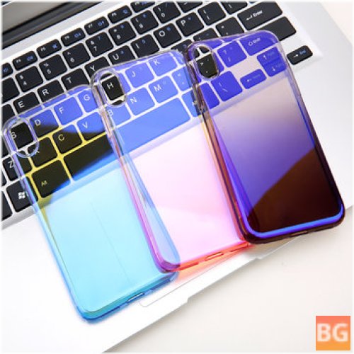 Protective Case for iPhone XR - Gradient Glow Shockproof Soft TPU Back Cover