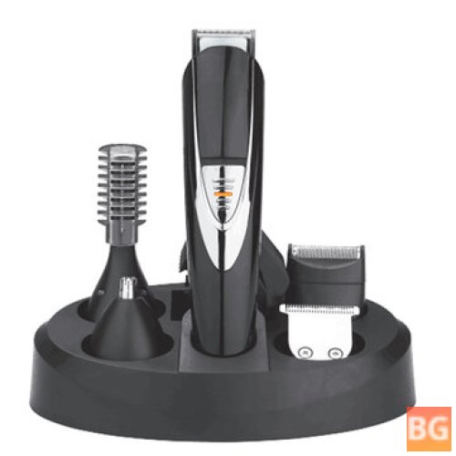 NOSE HAIR TRIMMER with USB Rechargeable Battery - 12 in 1