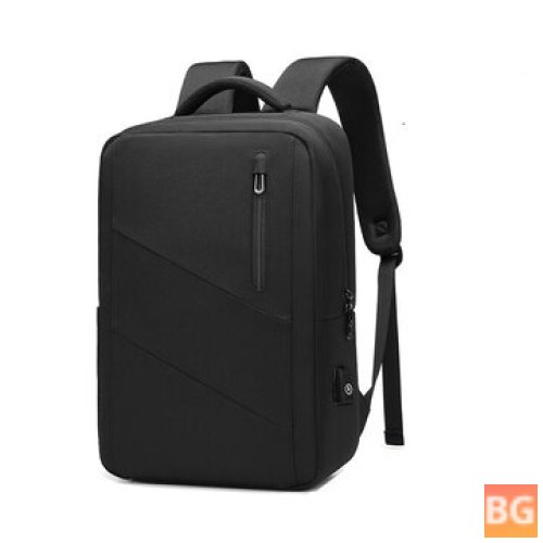 School Laptop Bag with Charging Port and Waterproof Design
