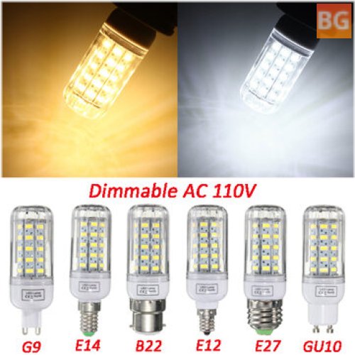 5W AC110V LED Bulb - White/Warm White 50 SMD 5730