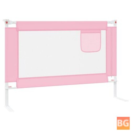 Toddler Bed Rail in Pink