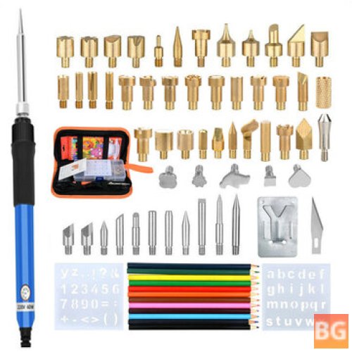Welding Iron Set - 71Pcs with Heat Pencil and Repair Tools