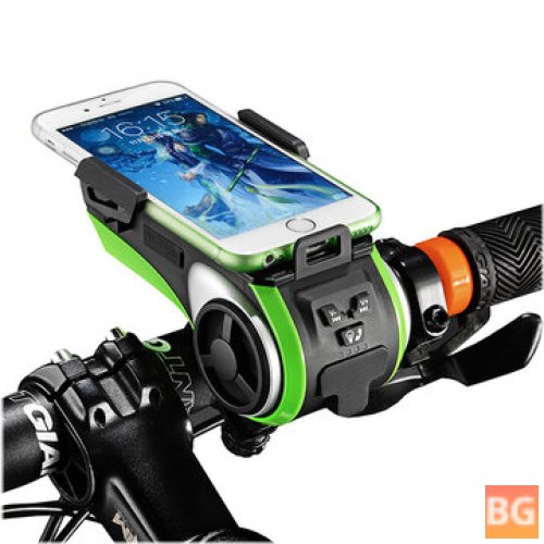 Light-up Bike Holder with Bluetooth and Audio for Cycling