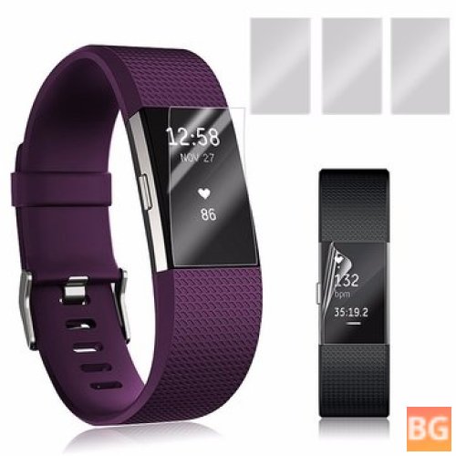 Fitbit Charge 2 Screen Protectors (3-Pack)