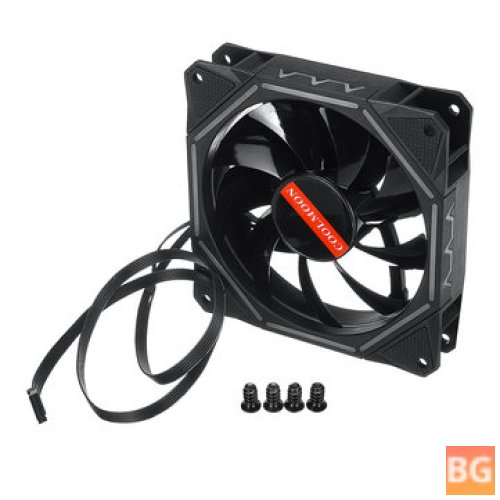 Aura PC Cooling Fan with 6 Pin Connector - Black