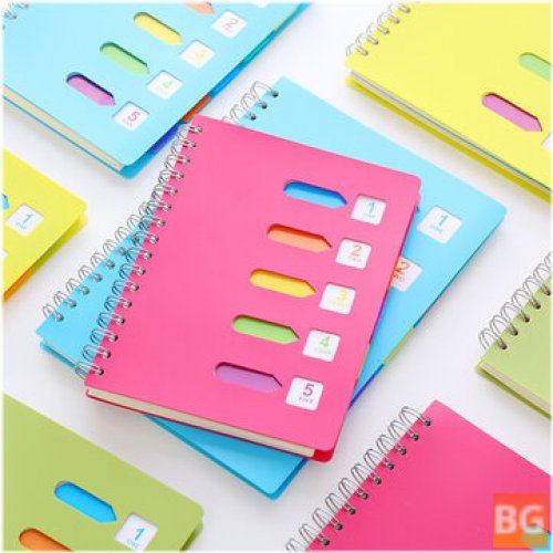Heeton Colorful A5 Coil Notebook