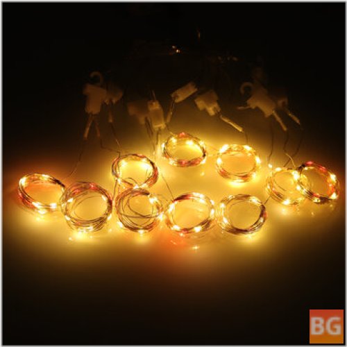 Waterproof LED Curtain Lights with 8 Modes for Decor and Events