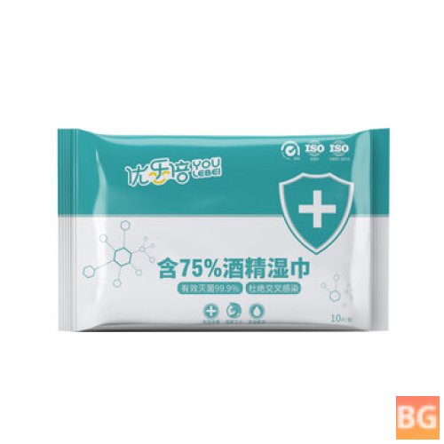 Wipes - 99.9% Antibacterial - Disposable - for Toys - Tableware - Cleaning