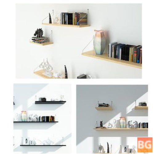 Wall-Mounted Shelf Storage Display Rack