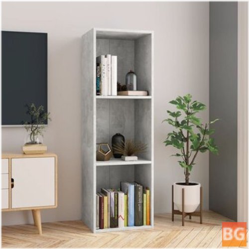 TV Cabinet/Book Cabinet Gray 14.2