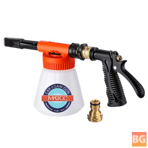 Auto Foam Car Wash Tool - Foam and Adjustable Sprayer