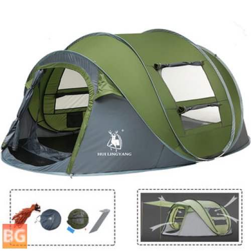 Tent - Automatic Opening - Single Layer Canopy - Waterproof - Sunshade
