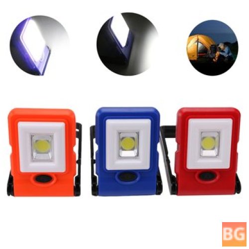 Portable COB Camping Light - Hooked Outdoor Fishing Lamp