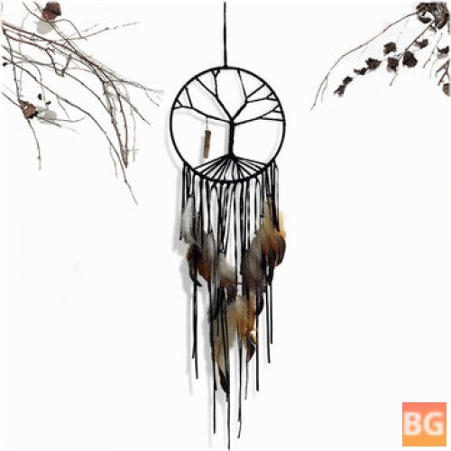 Hanging Ornament with Feathers