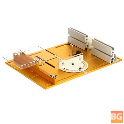 FlipCover Router Table Plate with Fence and Guide