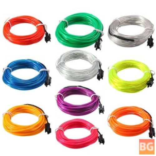 Soft Glow Neon Wire Rope Strip Light - 12V