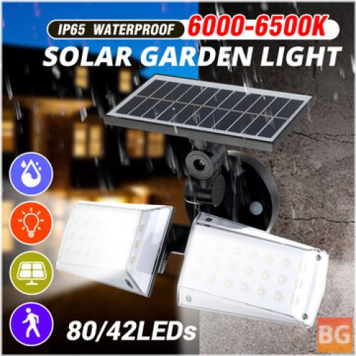 Solar Light Body Sensor - Wall Street Light Outdoor Garden Lamps