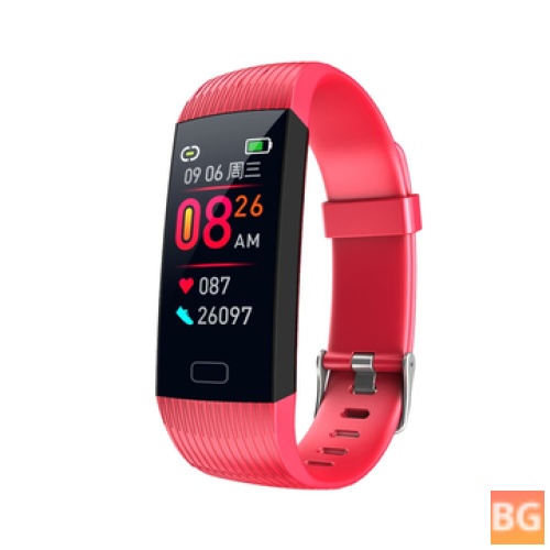 Goral Z6 1.14' Big Screen Real-time Heart Rate Detection Watch Band