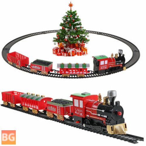 Electric Stitching Train Track Toys - Christmas Tree