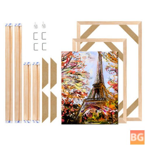 Wooden Frame Painting DIY - Square Picture Frame Photo Poster