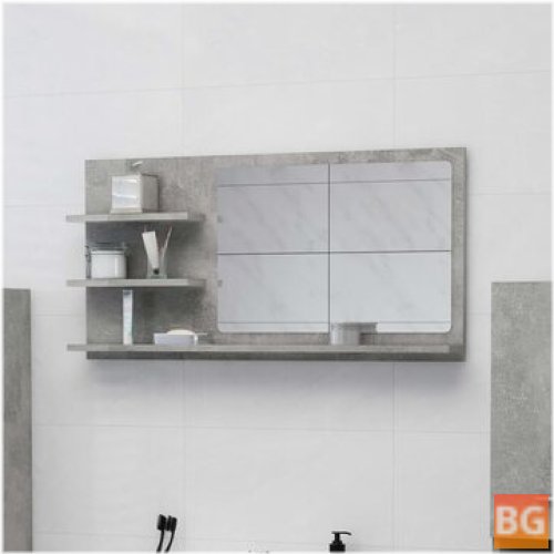 Bathroom Mirror - Gray 35.4