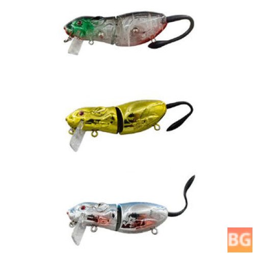ZANLURE 1PC 16CM Rat-shaped lure for artificial fishing
