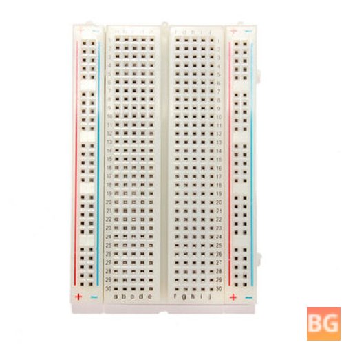 8.5x5.5cm 400-Point solderless breadboard with 400 holes - 400
