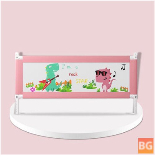 Baby Bed Rail with Leveling and Safety Guard - 10 Levels