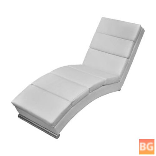 Leather Chaise Longue