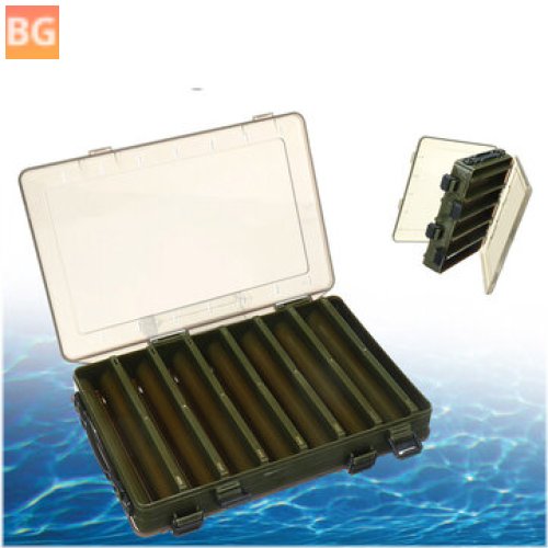 Fishing Tackle Storage Box with Double Sided Lure Box