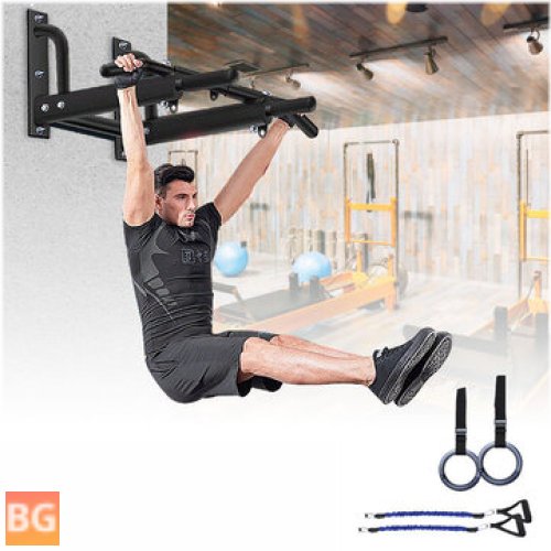 Gym Wall Mount Pull-Up Bar Home Training Chin-Up Bars
