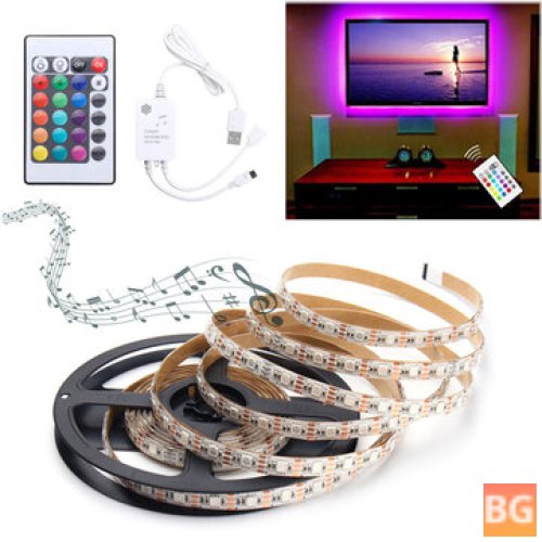 Waterproof Sound-Activated LED Strip Kit