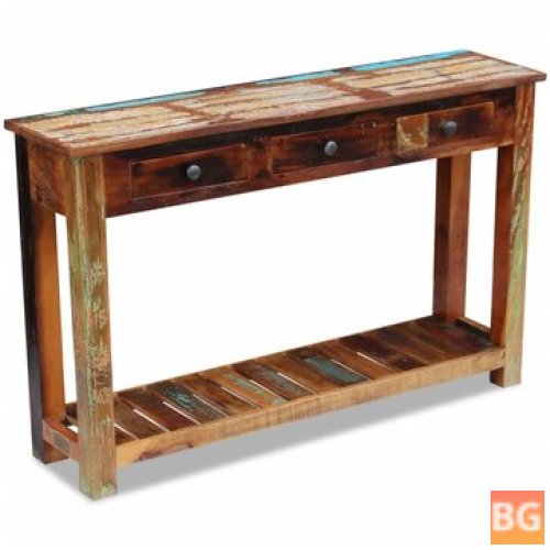 Console Table - Solid Wood 47.2