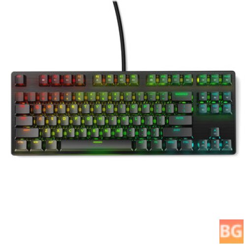 87-Key Wired Keyboard for Gaming - Gateron Optical Switch