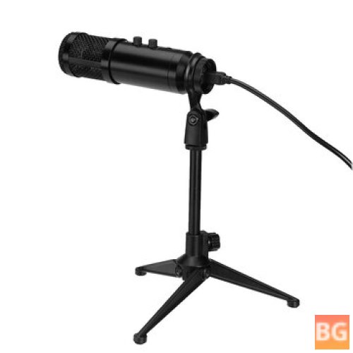 Professional USB Condenser Microphone for Recording, Singing, and Gaming