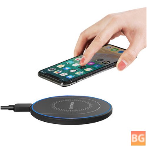 Fast Wireless Charging Pad for iPhone 11 SE 2020/12/20 Huawei P40 Pro/Mi10