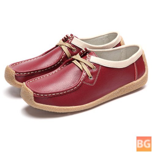 Leather Shoes with a Breathable lining