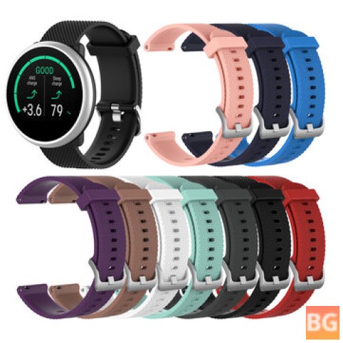 Bakeey 20mm Silicone Smart Watch Band for POLAR Ignite