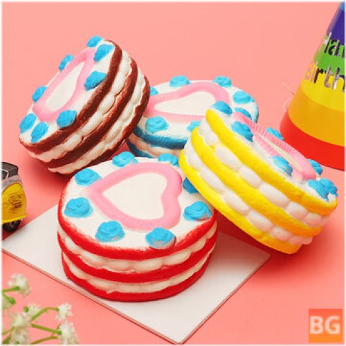 Love Cake 12cm Slow Rising Collection Toy - 2PCS