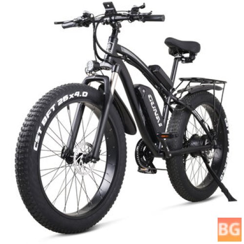 GUNAI MX02S Electric Bicycle - 40-50KM Mileage, 150KG Max Load, 21 Speed