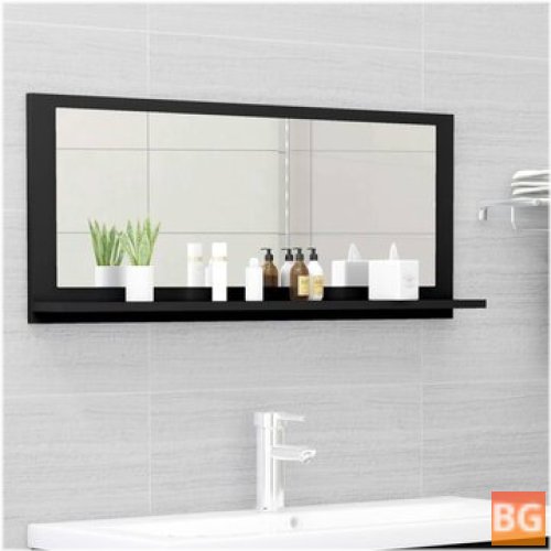 Bathroom Mirror - Black