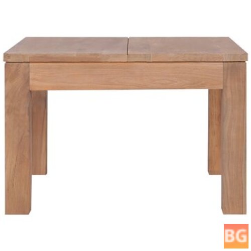 Teak Wood Coffee Table with Natural Finish