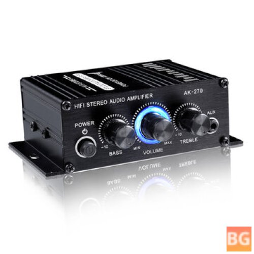 AK270 2CH 12V Audio Power Amp